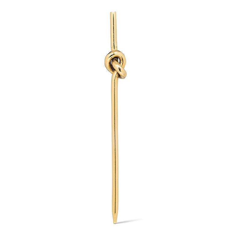 Gold Knot Cocktail Pick-5"L