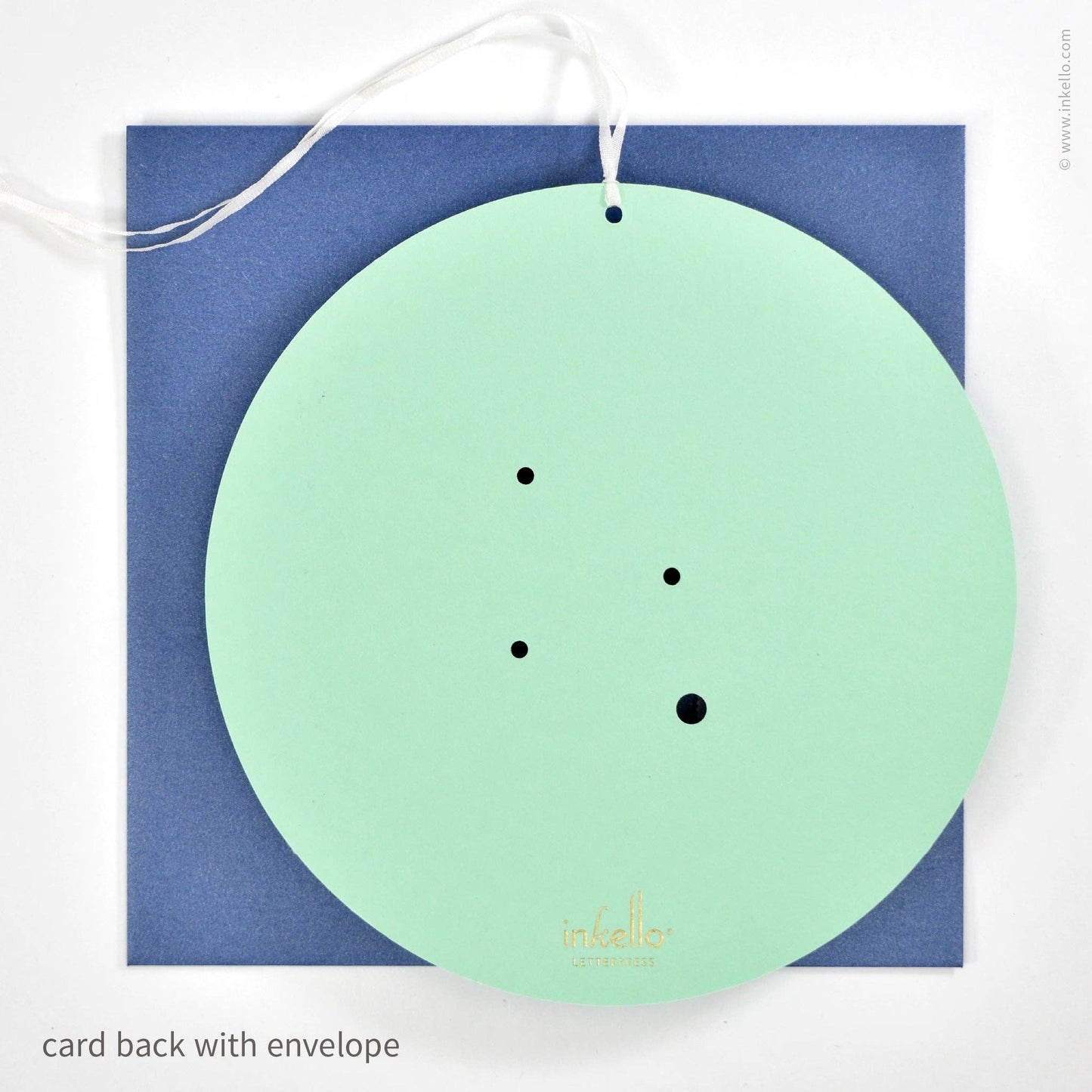 Virgo Birthday Zodiac Constellation Card