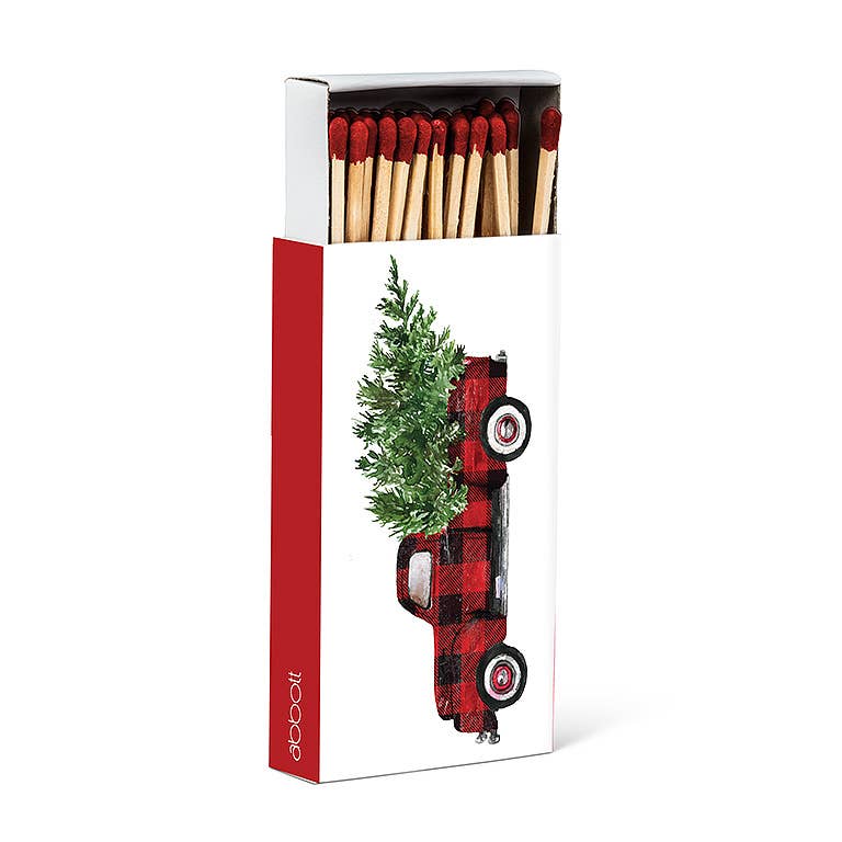 Buffalo Check Truck Matches 4"L