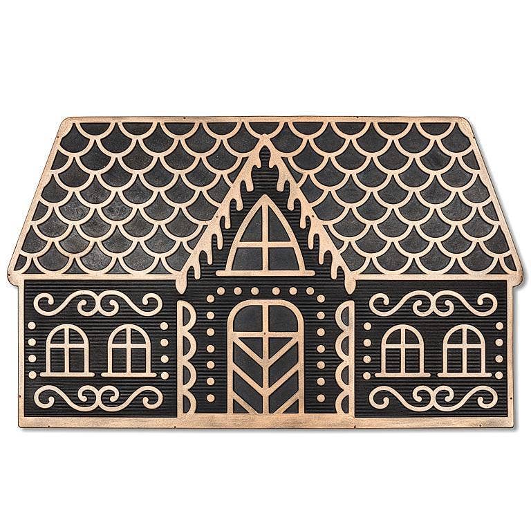 Gingerbread House Doormat