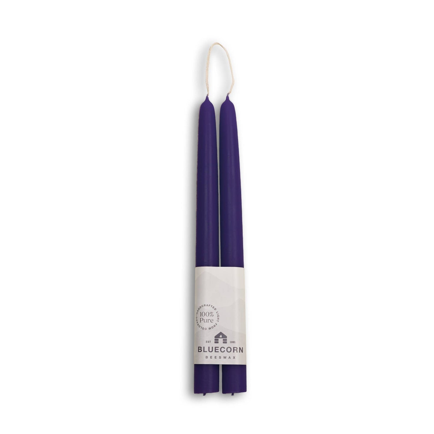 Beeswax Taper Candles Bluecorn