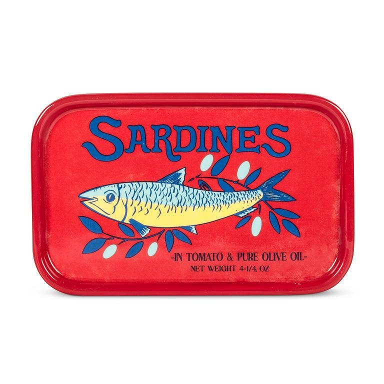 Sardine Rectangle Plate 4.5x6.5"L