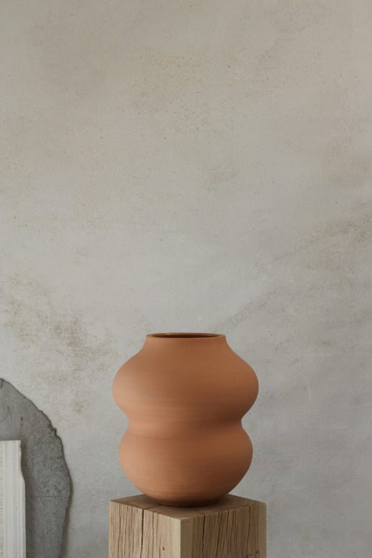 Bergs Belle Raw Terracotta Vase