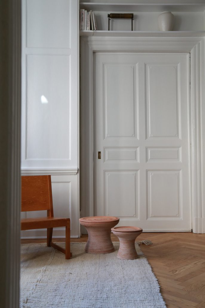 Bergs Celeste Raw Terracotta Planter