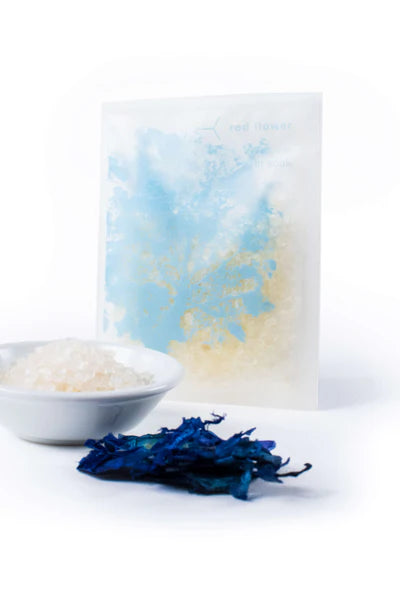 Red Flower Icelandic Moonflower Bath Salt 30g Packet
