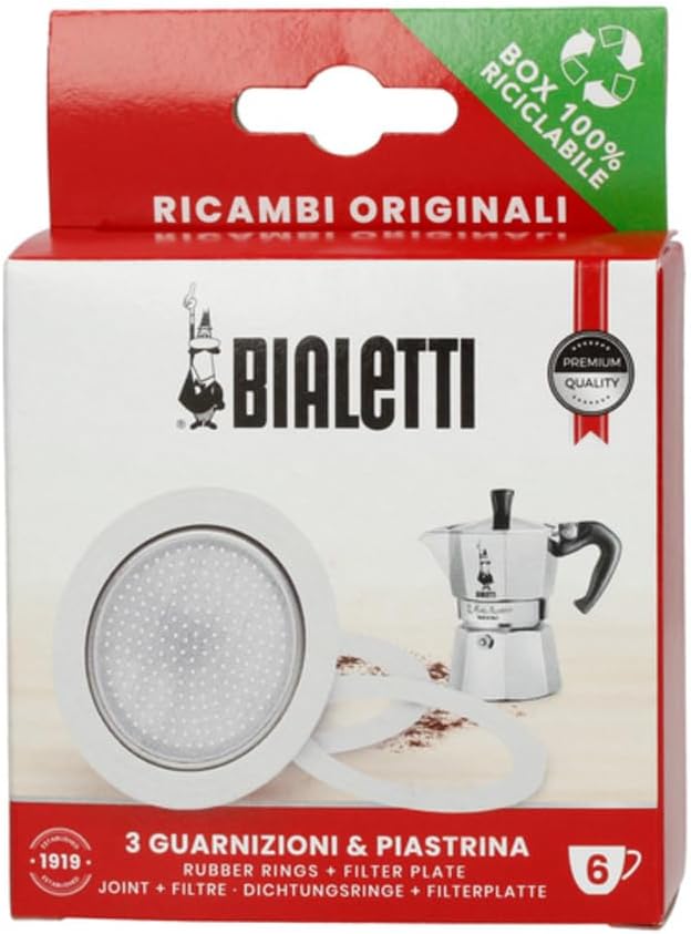 Bialetti Gasket and Filter Pack