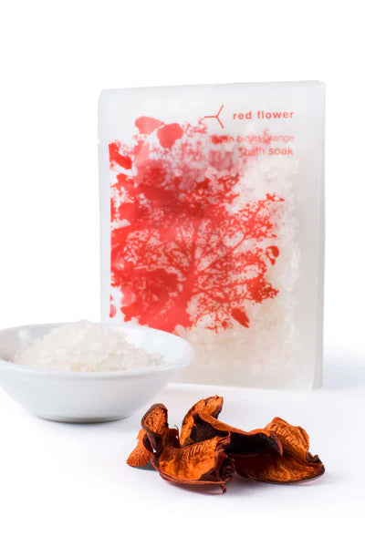 Red Flower Icelandic Moonflower Bath Salt 30g Packet