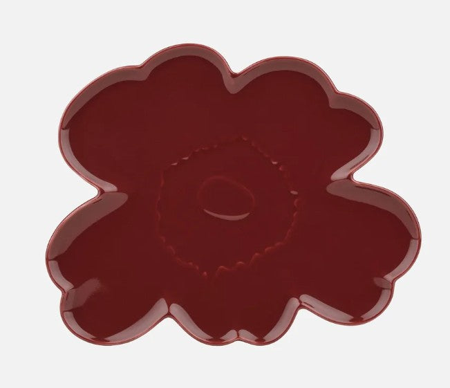 Marimekko Unikko Shape Serving Plate 13"
