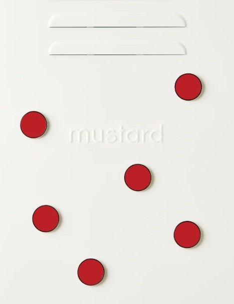 Mustard Made Button Magnet set