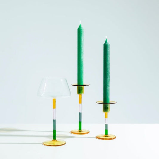 Ichendorf Glass Andalusia Short Candlestick