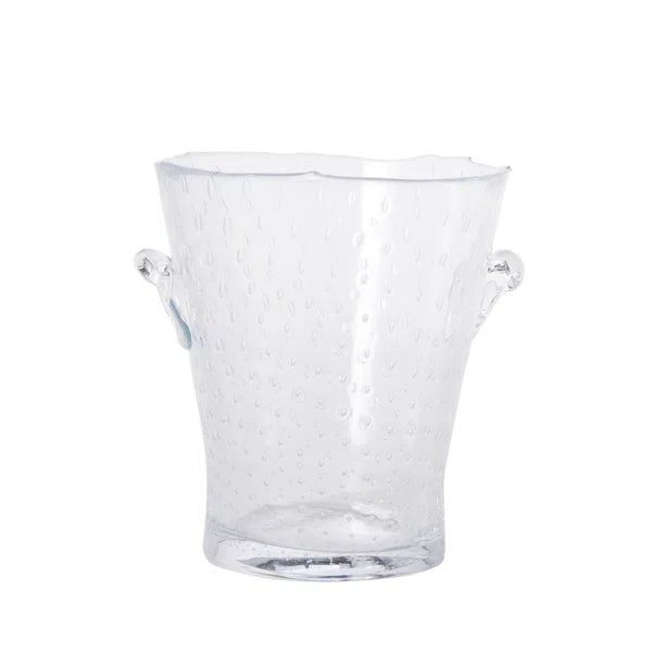 Seeded Glass Ice Bucket