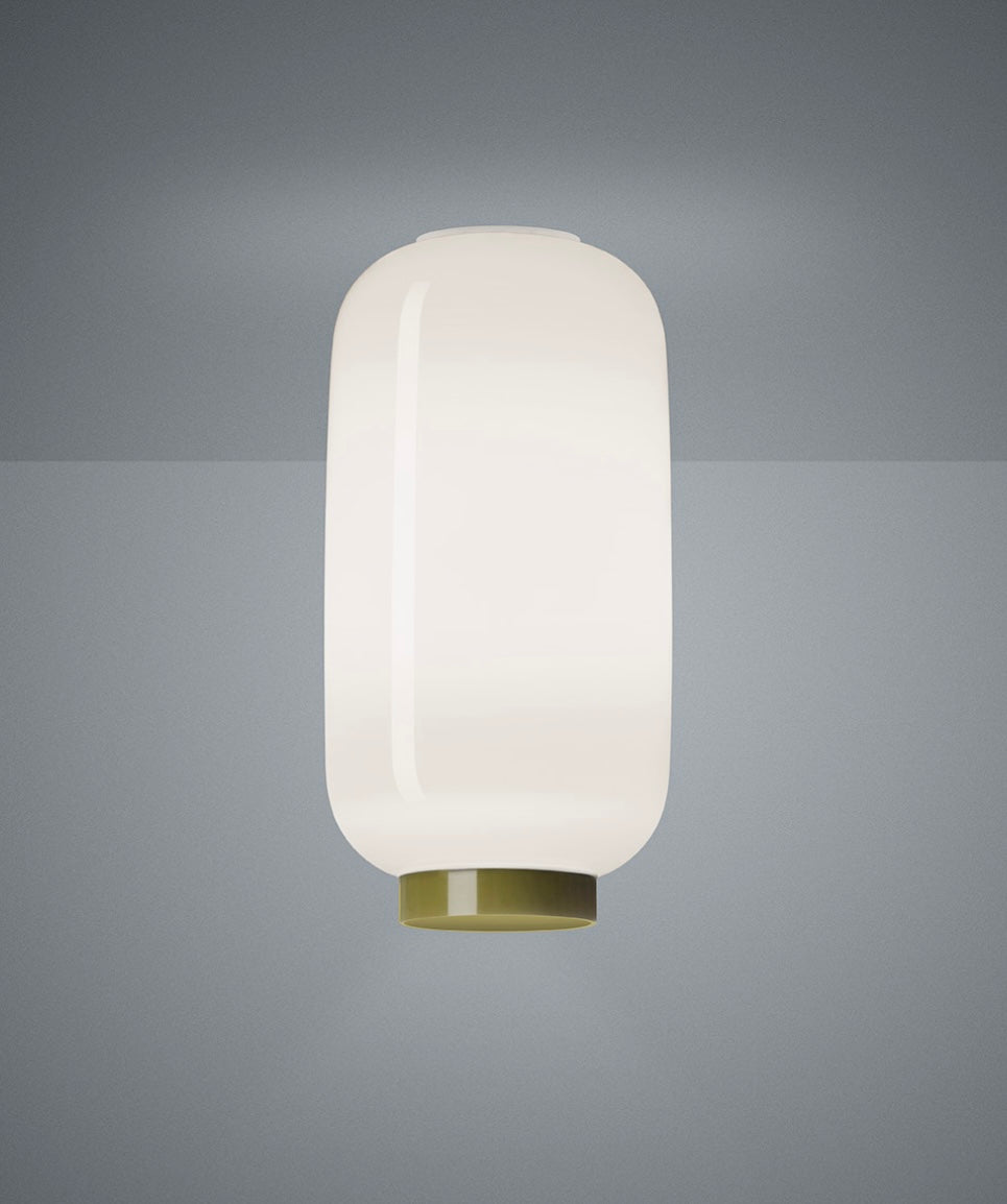 Chouchin 2 Reverse E 26 CEILING flush mount light – The Glass Box