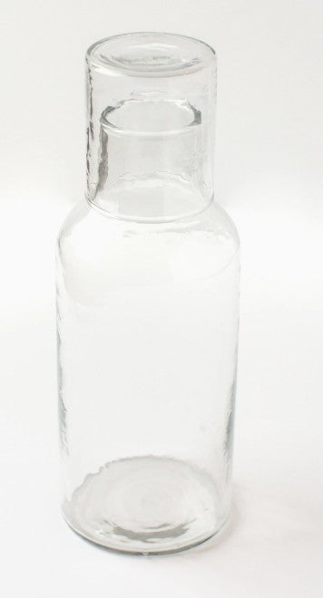 Hammered Glass Carafe Set