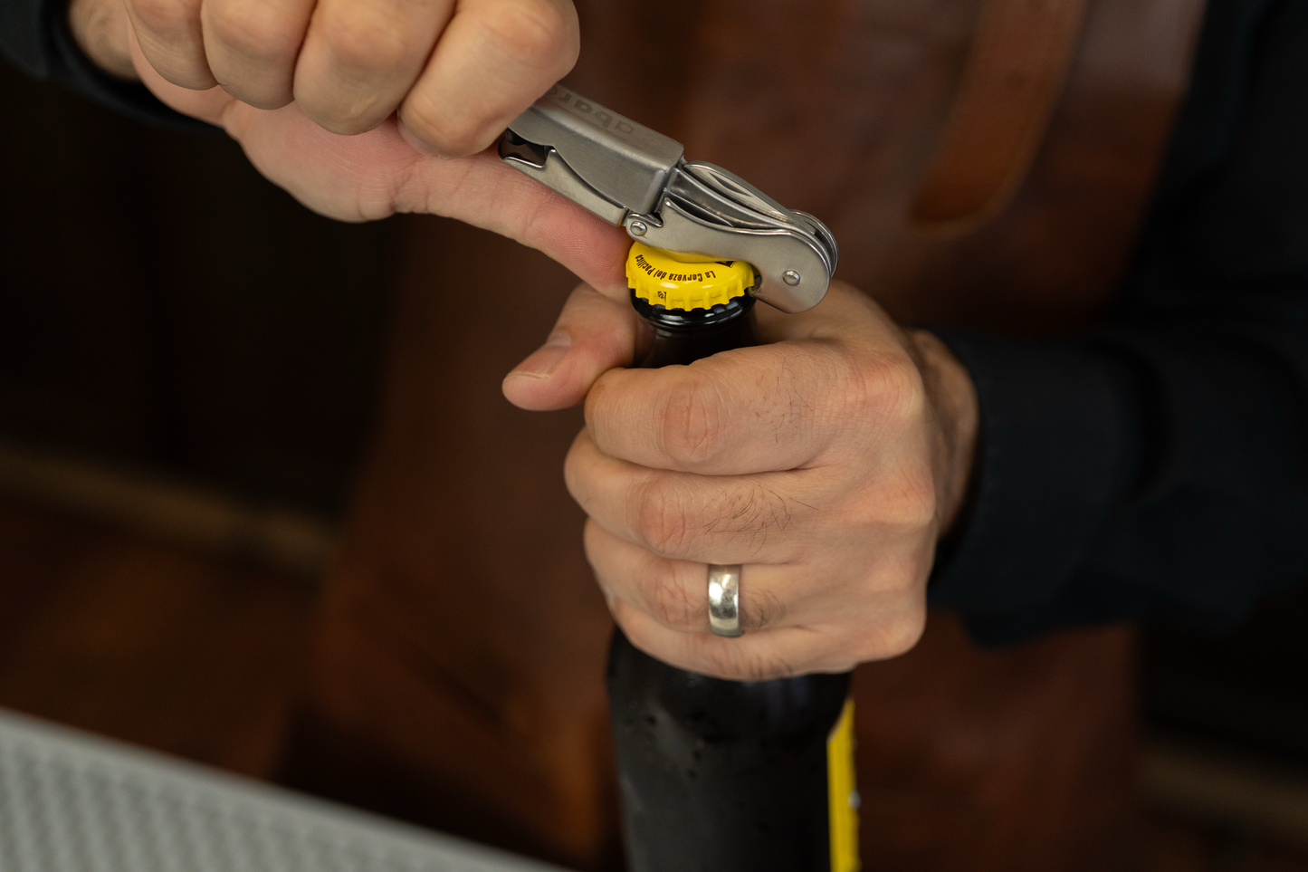 Gold Wine Opener