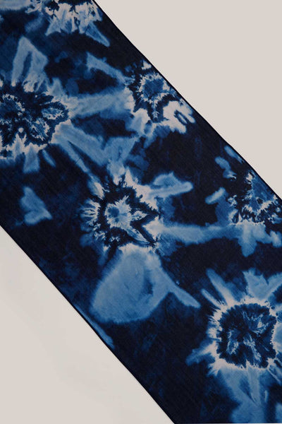 Atelier Saucier Tie Dye Denim Centerpiece Runner