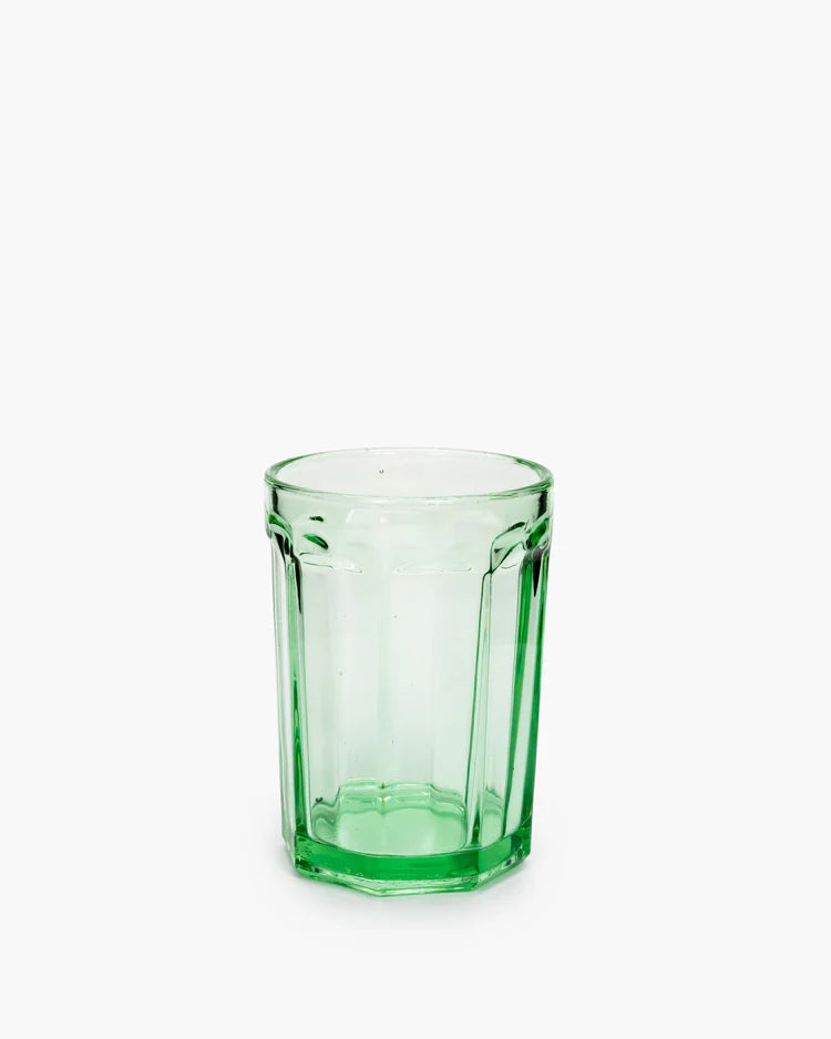 Green Glass Tumbler by Paola Navone from Fish & Fish Collection
