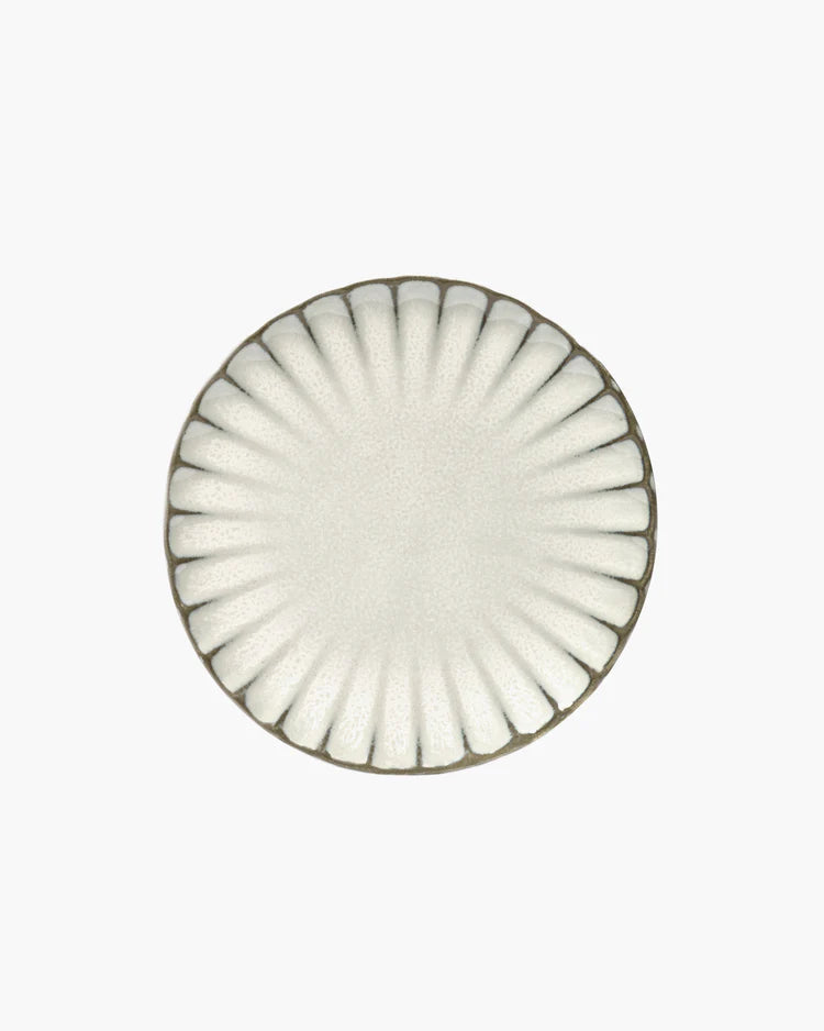 White Inku Large Plate 9.5"