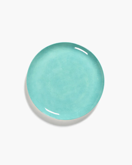 Turquoise Ceramic Dinner Plate by Ottolenghi