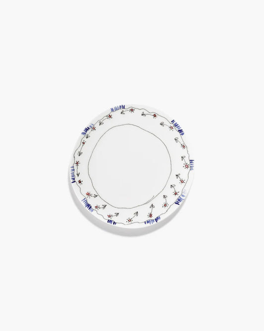 Dinner Plate Anemone Milk Pattern from the Midnight Flowers Collection by Marni