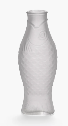 Glass Fish Carafe by Paola Navone