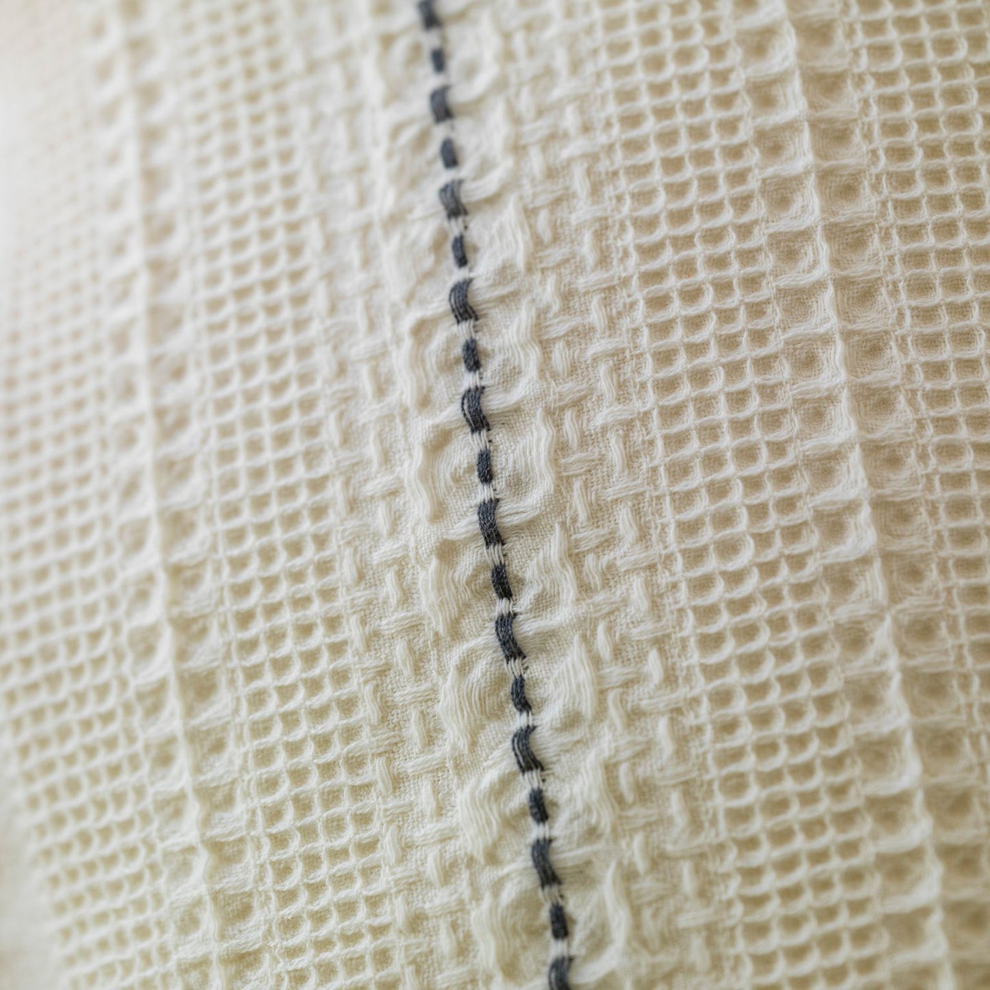 Cotton Waffle Blanket Bed Cover 95" x 105"