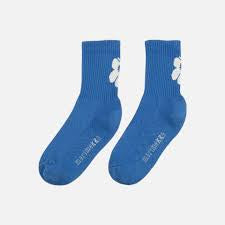 Marimekko Puikea Unikko Ankle Socks Blue
