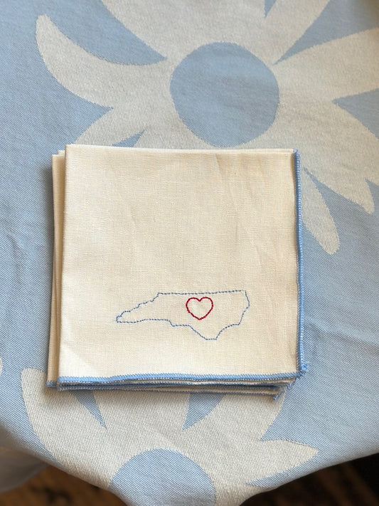 NC Cocktail Napkins, set of four
