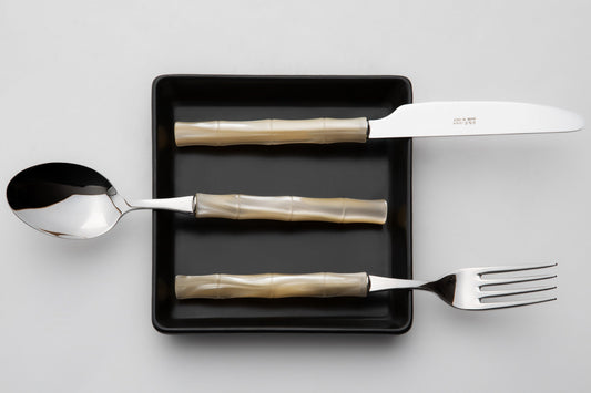Bamboo Shine Flatware 5 piece Place Setting