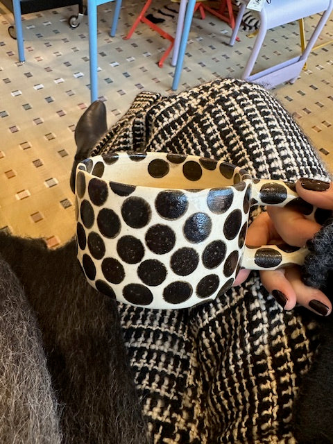 Ware Ware Handmade Ceramic Dot Mug