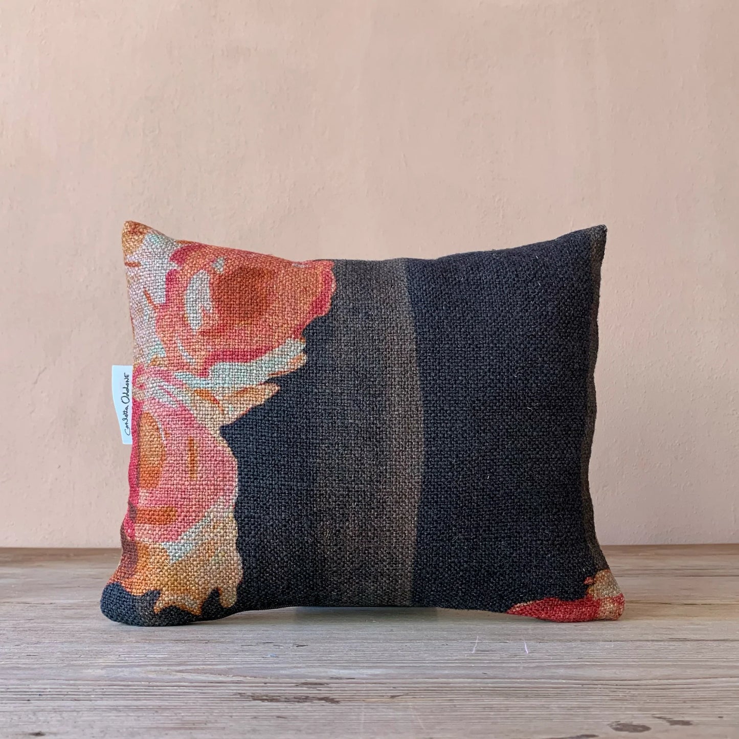 Carlotta Oddone Linen Rosemary Sweets Throw Pillow