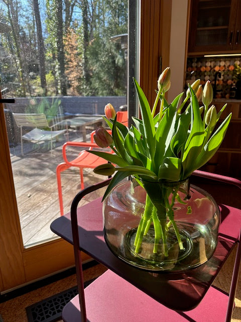 Marimekko Large Glass Urna Vase
