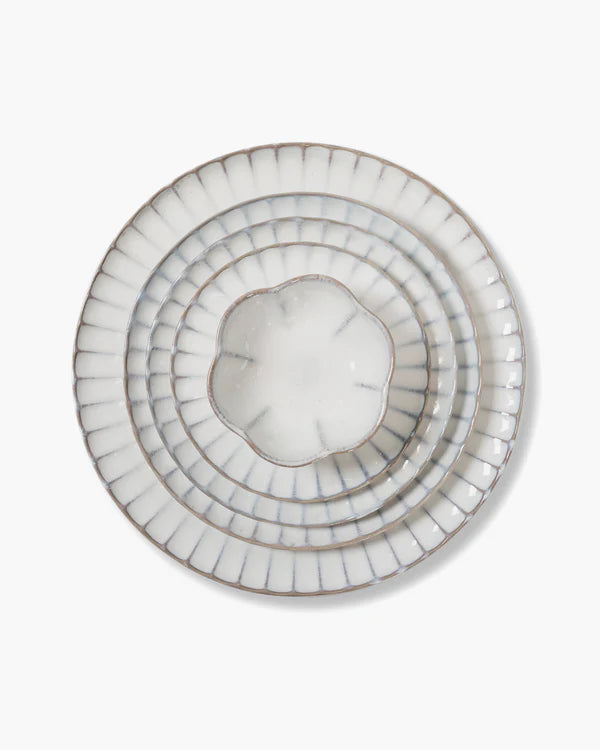 White Inku Large Plate 9.5"