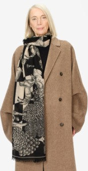 Inoui Editions Wool Magnus Chess Board Scarf 55