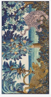 Inoui Editions Wool Scarf 100 Chatou Green