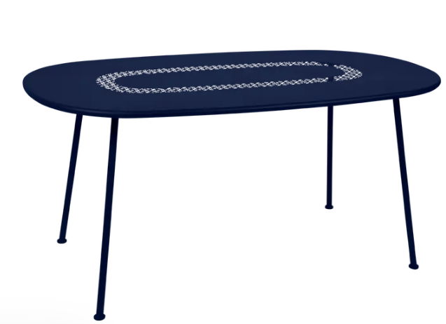 Fermob Lorette Oval Table 63" x 35" x 29"H