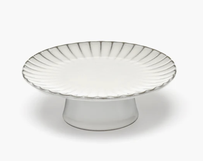 Inku Cake Stand White, MEDIUM