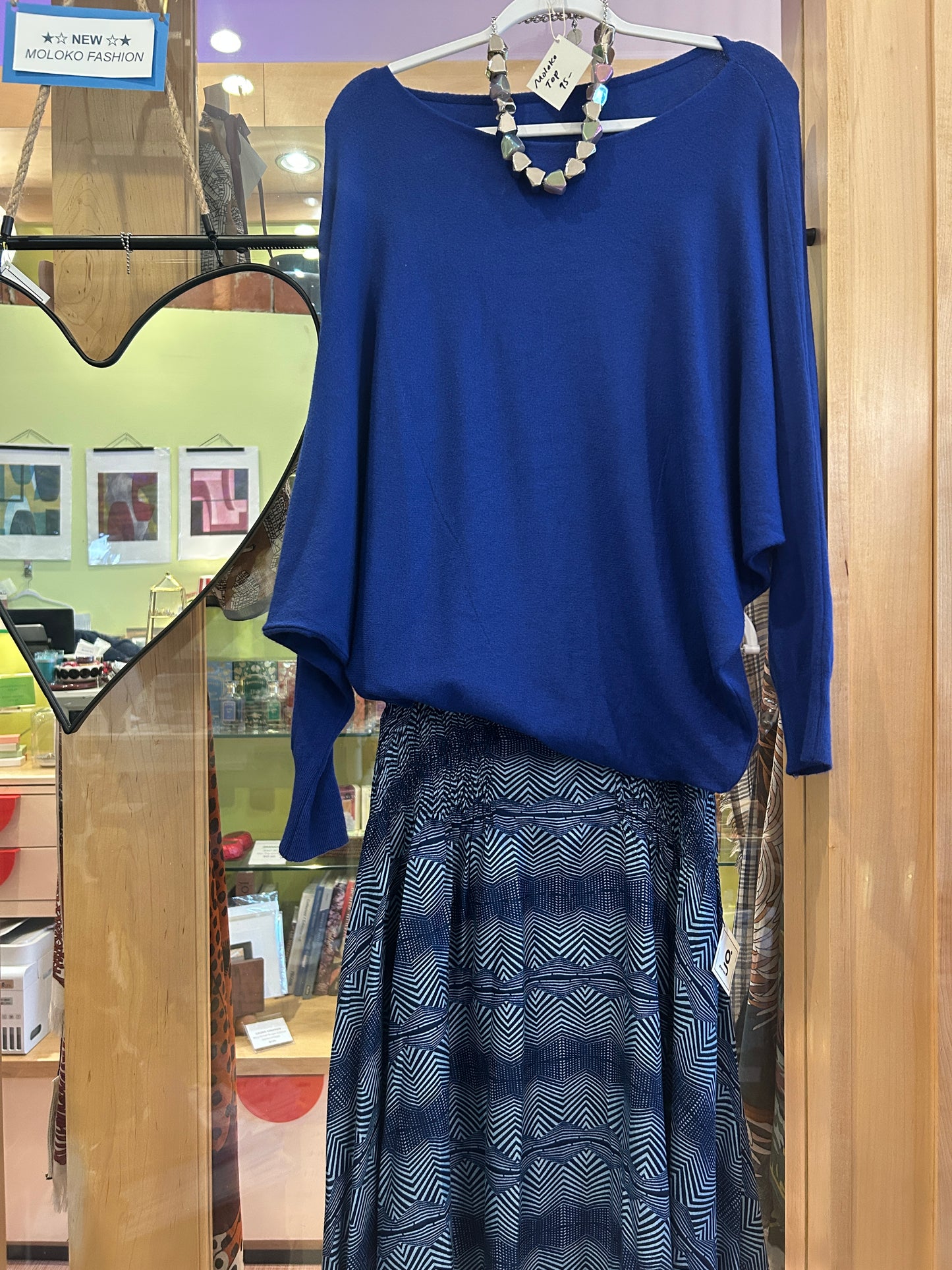 Moloko Boat Neck Sweater