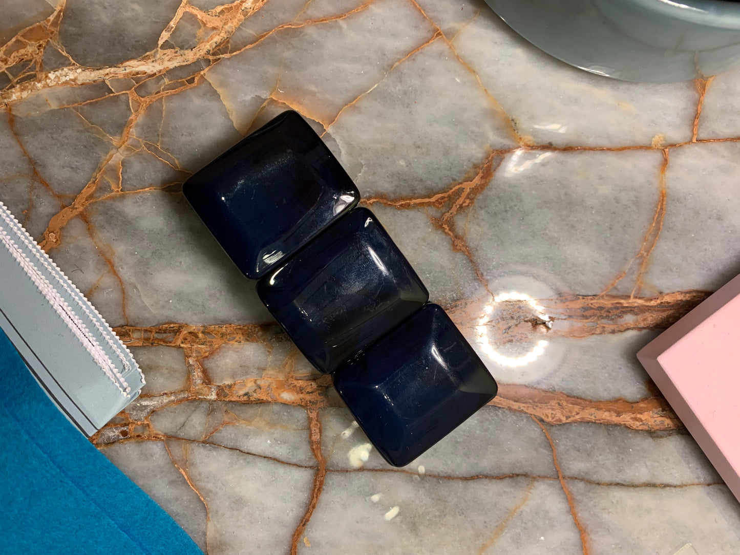 Moloko Acrylic Flat Square Bracelet