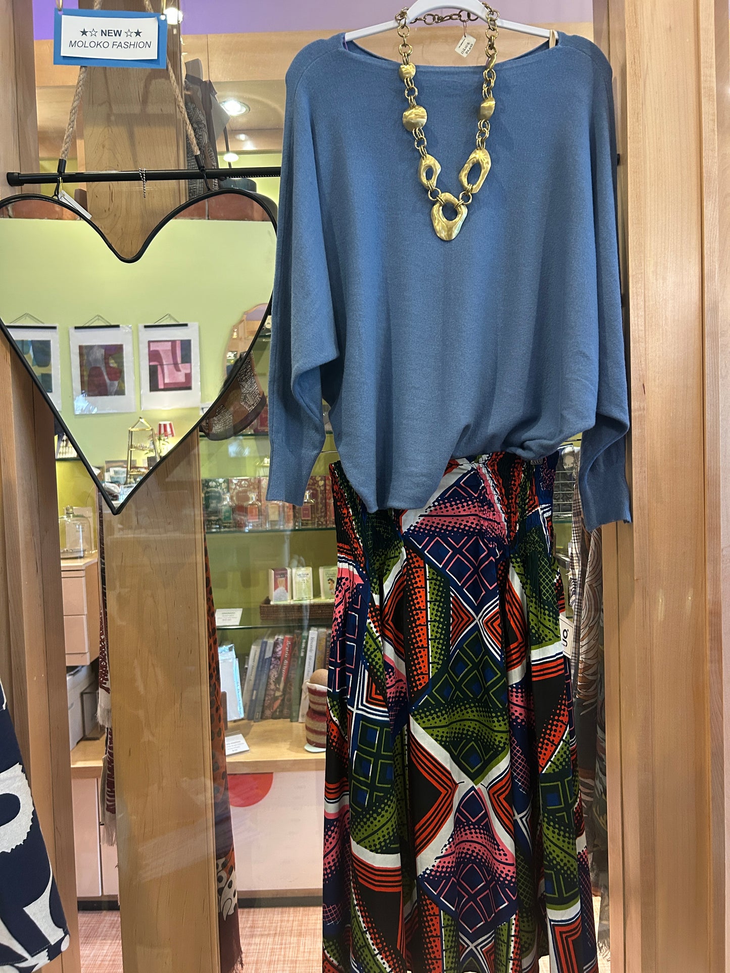 Moloko Boat Neck Sweater