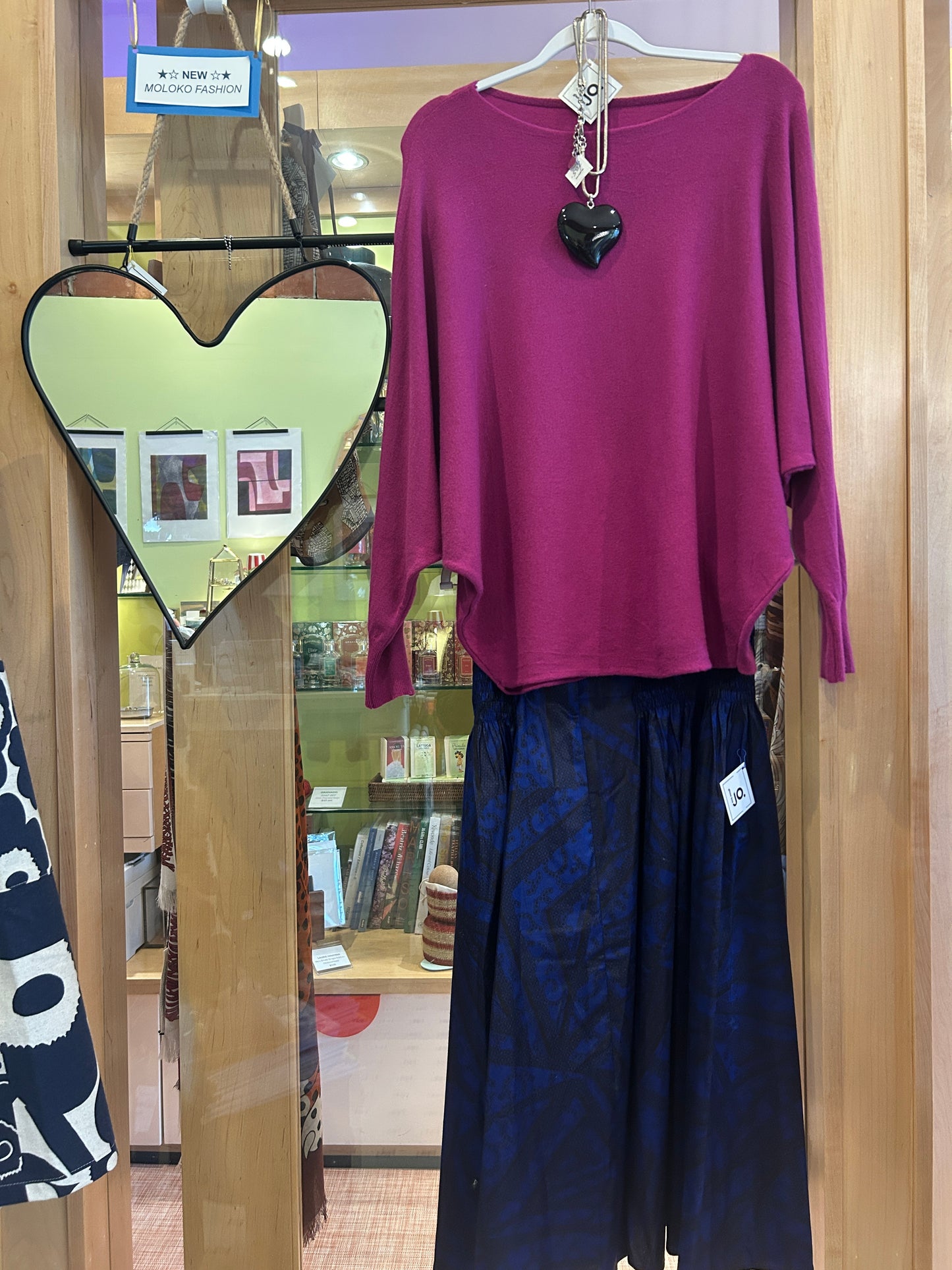 Moloko Boat Neck Sweater
