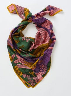 Inoui Editions Reve Silk Modal Square Scarf 100cm