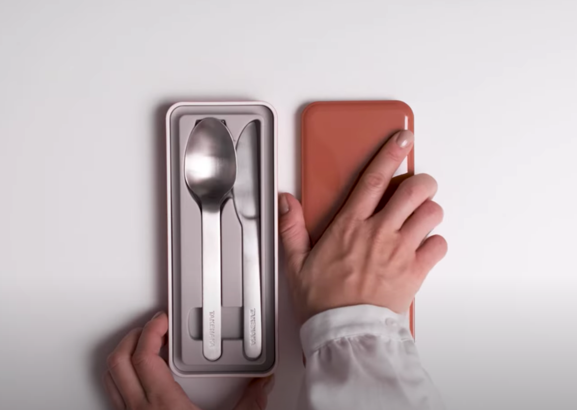 CUTLERY CASE - Raspberry Pink