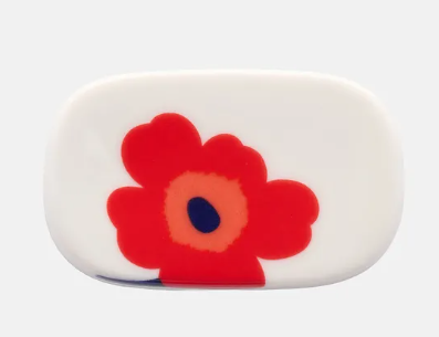 Marimekko Red Unikko Chopstick Holder Set of 2 pieces