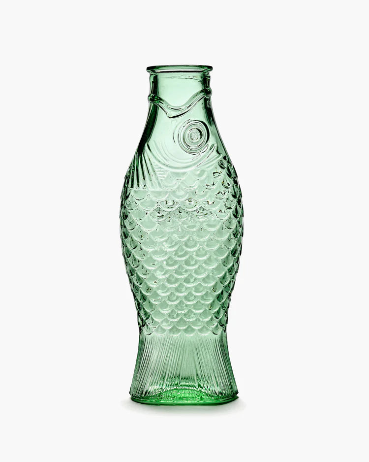 Glass Fish Carafe by Paola Navone