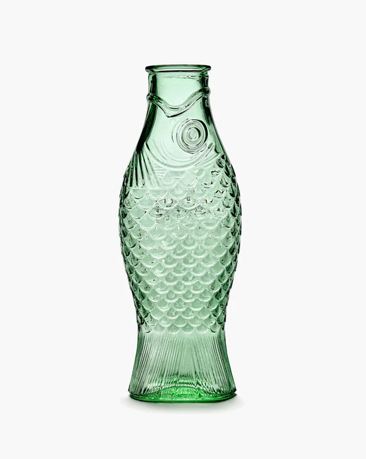 Glass Fish Carafe by Paola Navone