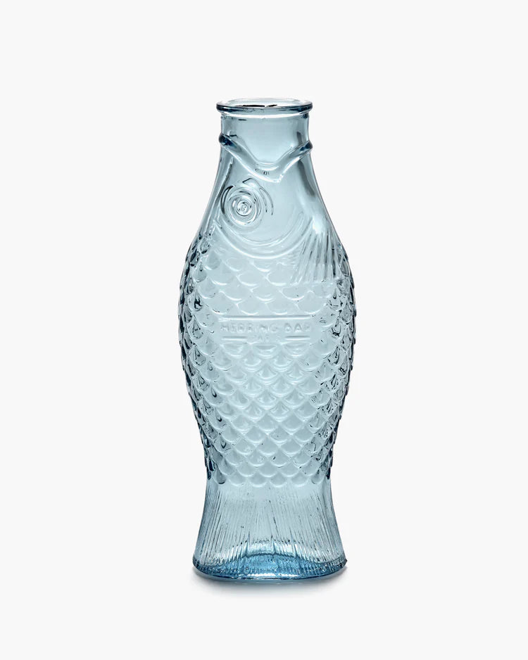 Glass Fish Carafe by Paola Navone