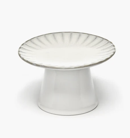 Inku Cake Stand White, SMALL