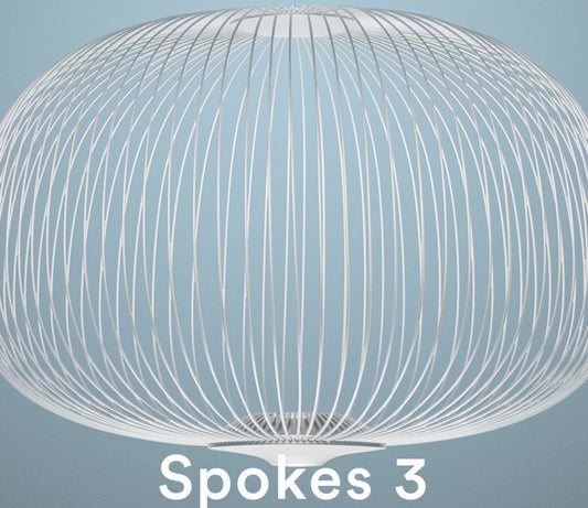 Spokes 3 Hanging SUSPENSION Light Fixture 120V