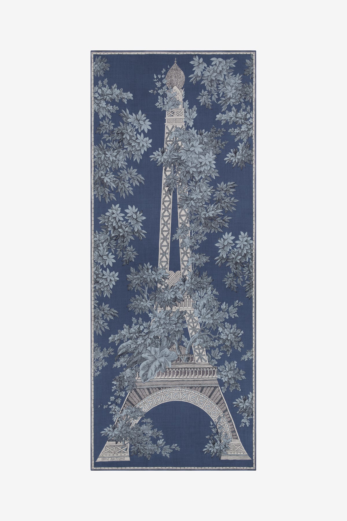 Inoui Editions Tour Eiffel 1889 Wool Scarf