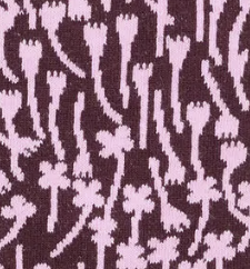 Marimekko Linjaus Tuulahdus Socks Pink And Burgundy